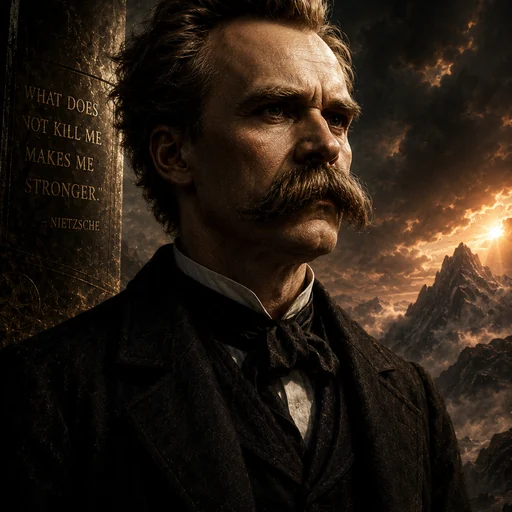 Friedrich Nietzsche portrait