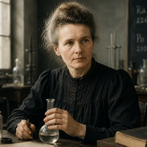 Marie Curie portrait