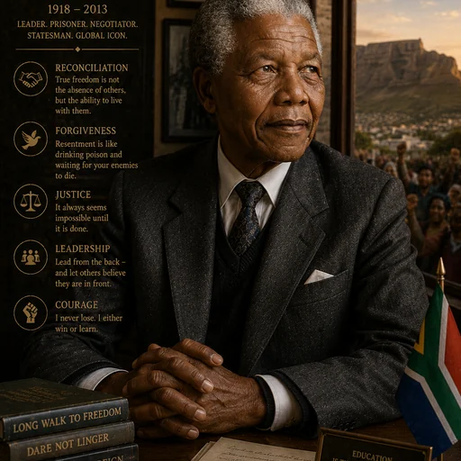 Nelson Mandela portrait