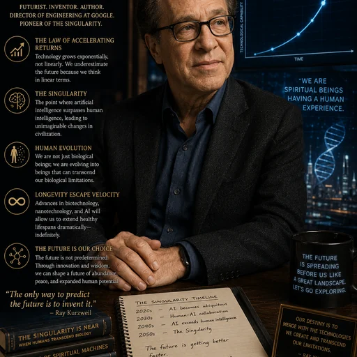 Ray Kurzweil portrait