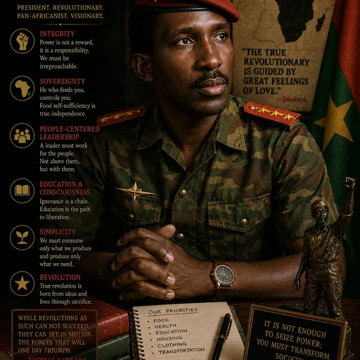 Thomas Sankara portrait
